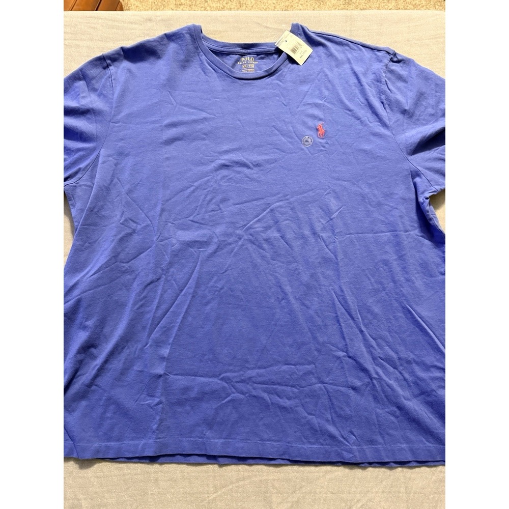Polo Ralph Lauren Men Classic Fit NWT Crewneck T-Shirt Fit Tee Pull-On Size 2XL
